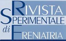 Rivista Sperimentale di Freniatria - Home page